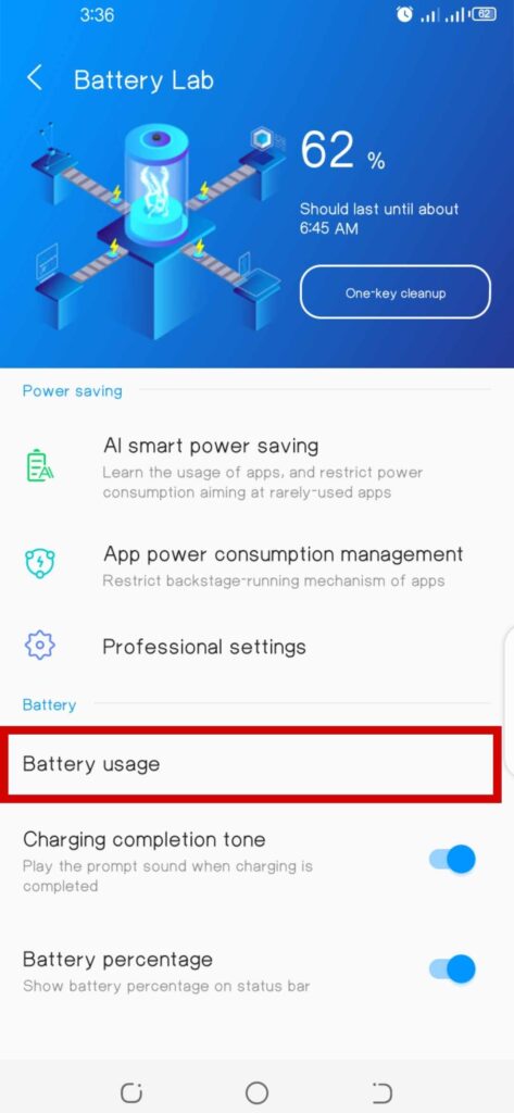 cell phone battery drains fast