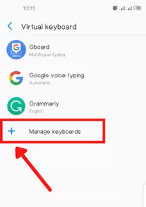 Cellphone keyboard issues
