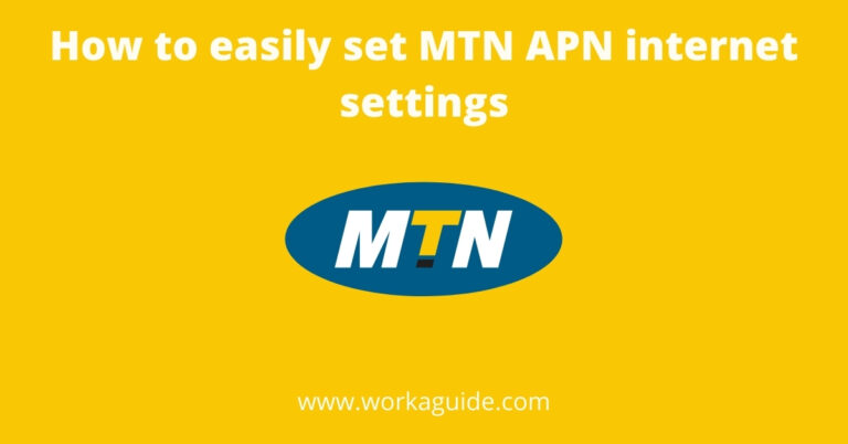 Set MTN APN Internet Settings Uganda [2023]