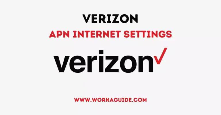 Verizon APN Internet Settings USA [2023]