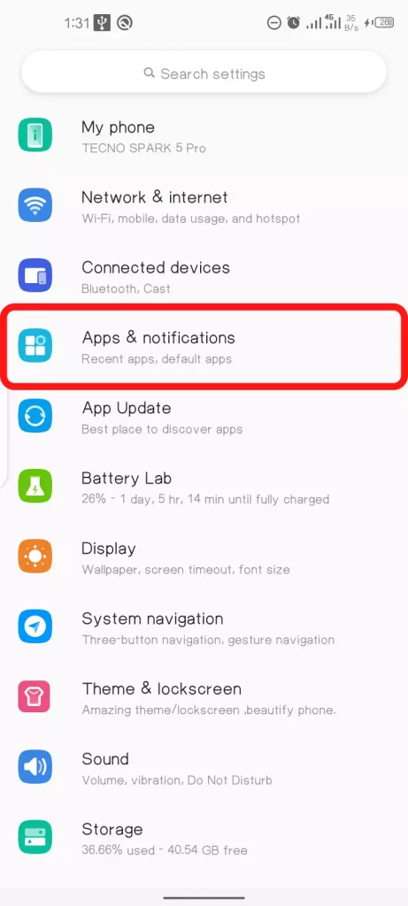 fix missed call notification not showing up android
