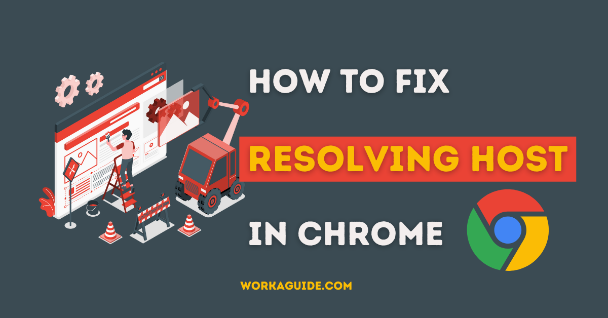 fix Resolving host in Chrome