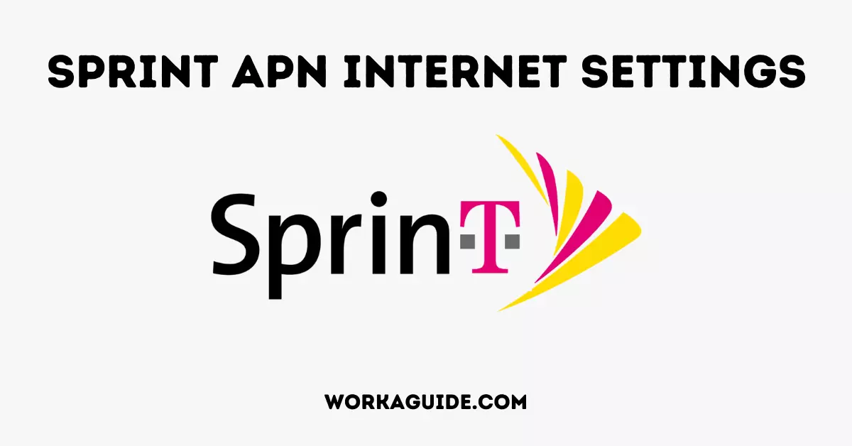 Sprint APN Internet Settings