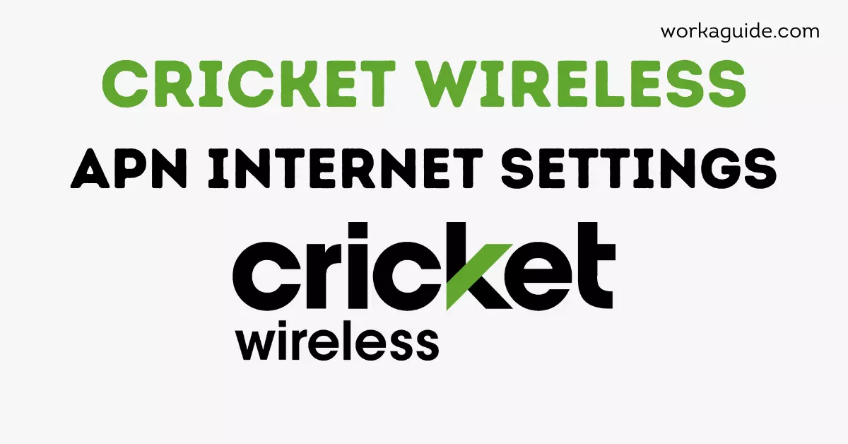 Cricket Wireless APN Internet Settings
