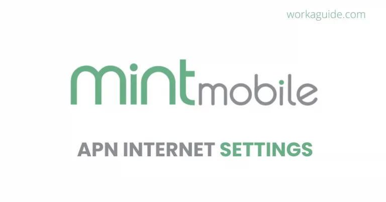 Mint Mobile APN Internet Settings