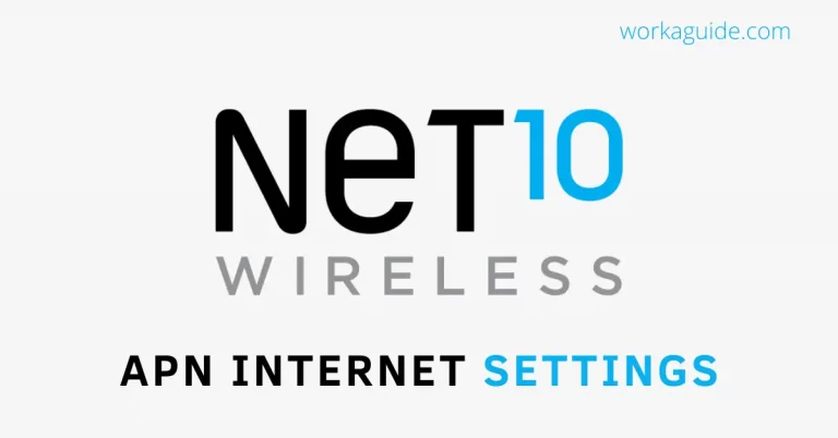 Net10 Wireless APN internet settings