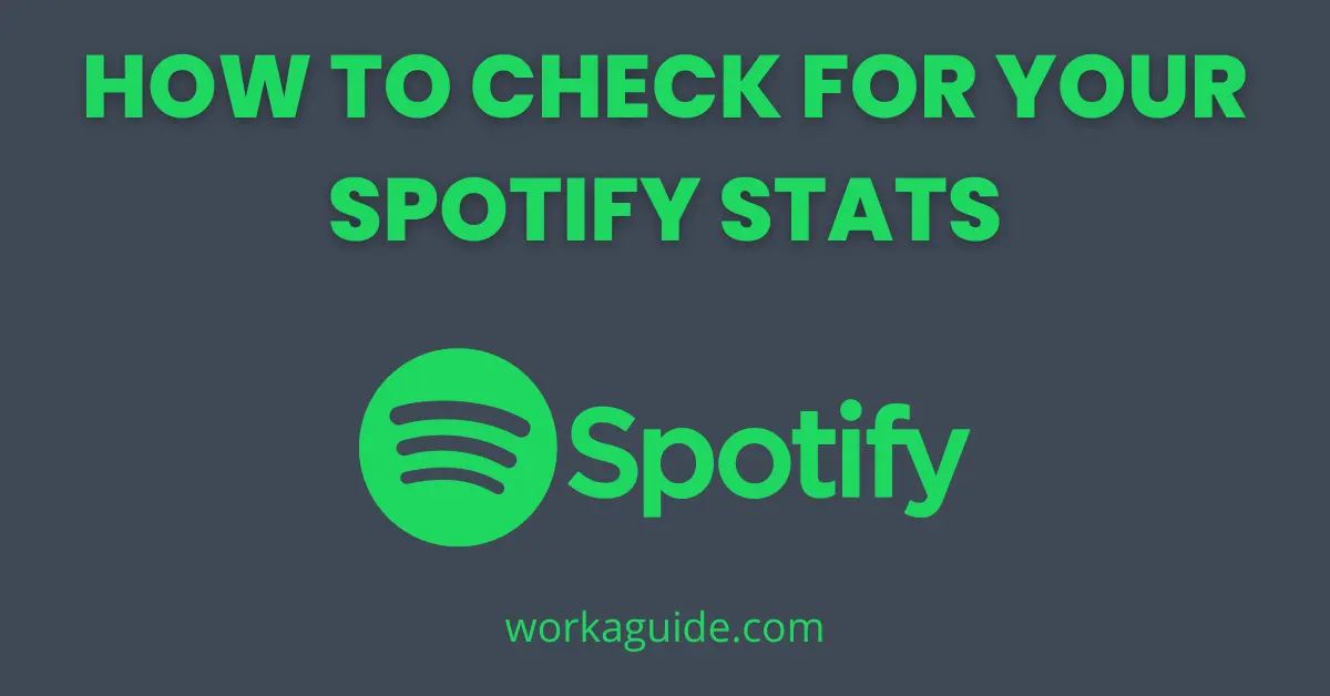 CHECK FOR YOUR SPOTIFY STATS