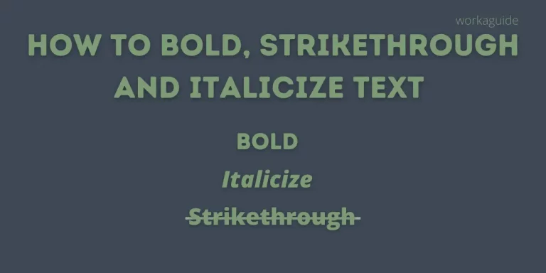 How To Bold, Strikethrough and Italicize Text on Android & iPhone (2022)