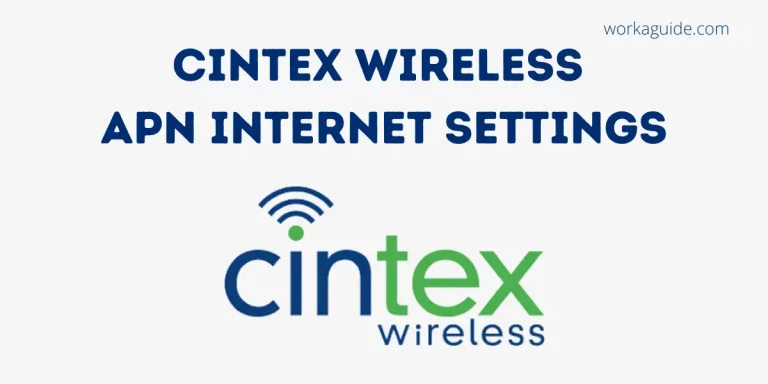 Cintex Wireless APN Settings [2023]