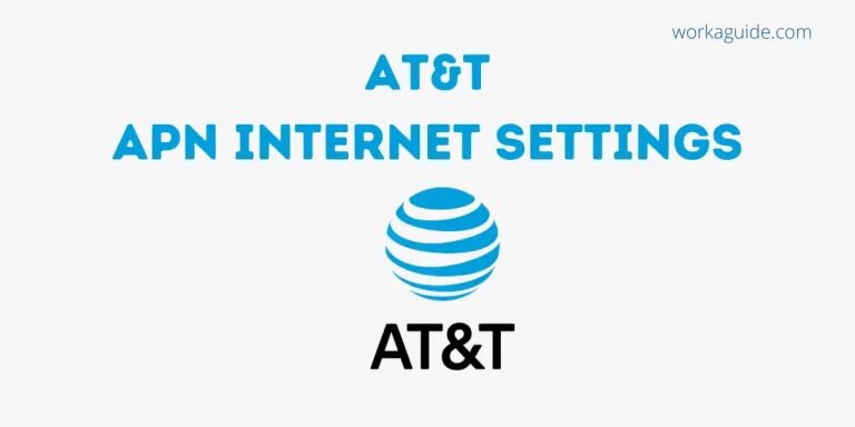 AT&T APN Internet Settings [2022]