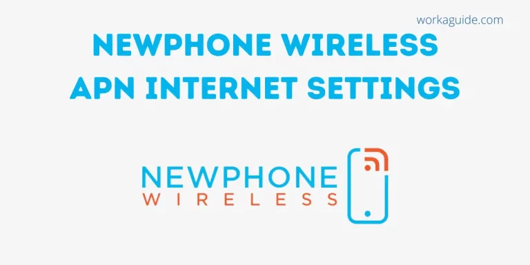 NEWPHONE Wireless apn internet settings
